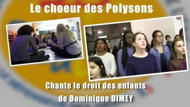 LE CHOEUR DES POLYSONS Chanson C'est le droit des enfants