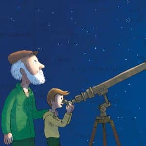 Dominique Dimey Les étoiles d'hubert un livre dédié à Hubert Reeves
