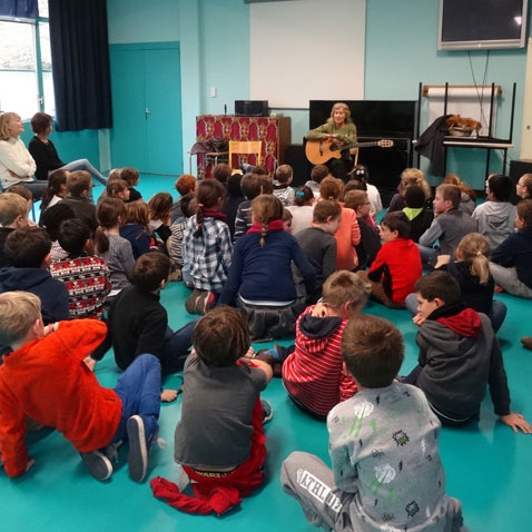 25 NOVEMBRE BURES SUR YVETTE (91) Rencontre avec la classe pilote Dominique Dimey