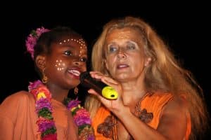 Dominique Dimey en concert à Combani à Mayotte