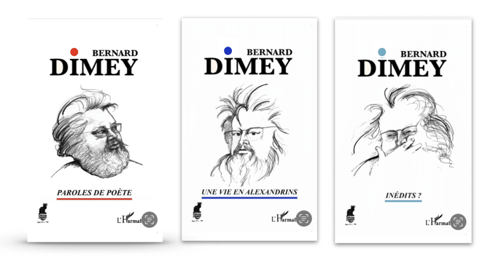 Projet maquettes couvertures de l'oeuvre compléte de Bernard Dimey